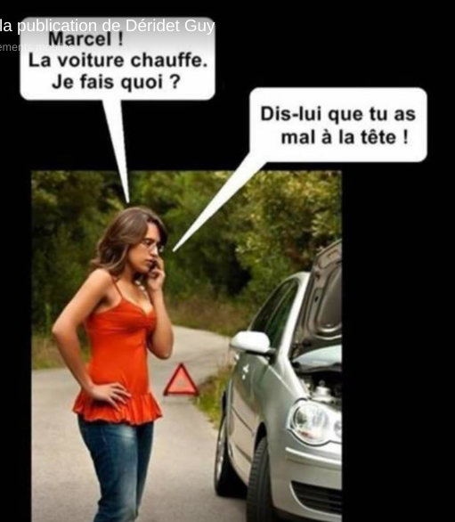 L'humour de la semaine