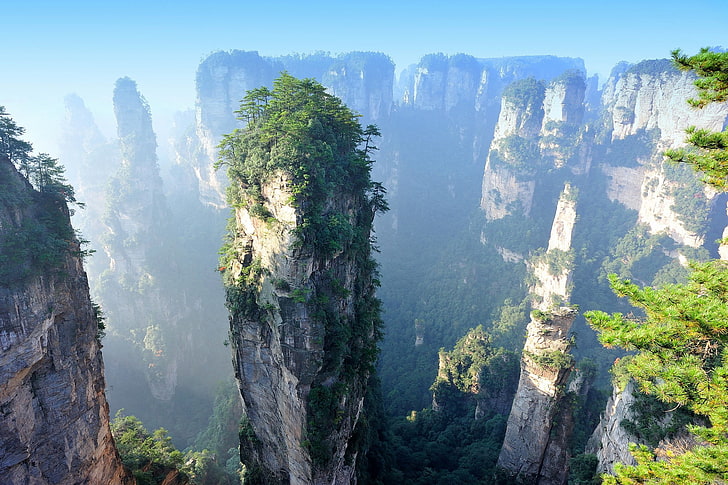 Les montagnes d'Avatar