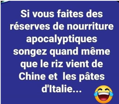 L'humour de la semaine