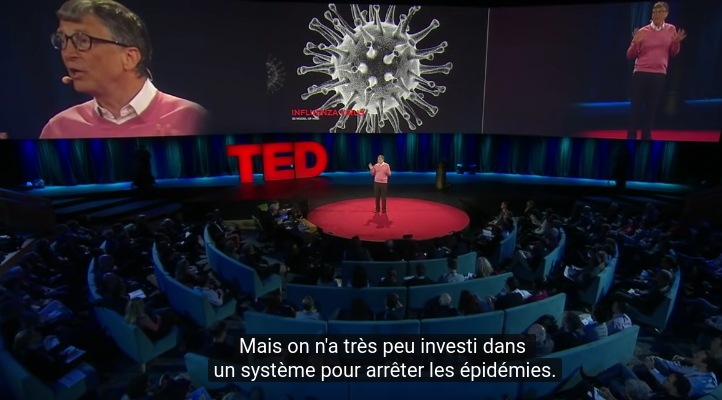 Coronavirus : Bill Gates avait déjà tout prévu...en 2015 ! Coronavirus : Bill Gates avait déjà tout prévu...en 2015 !
