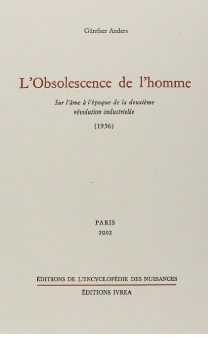 Un texte qui date de 1956, et pourtant très actuel ! Un texte qui date de 1956, et pourtant très actuel !