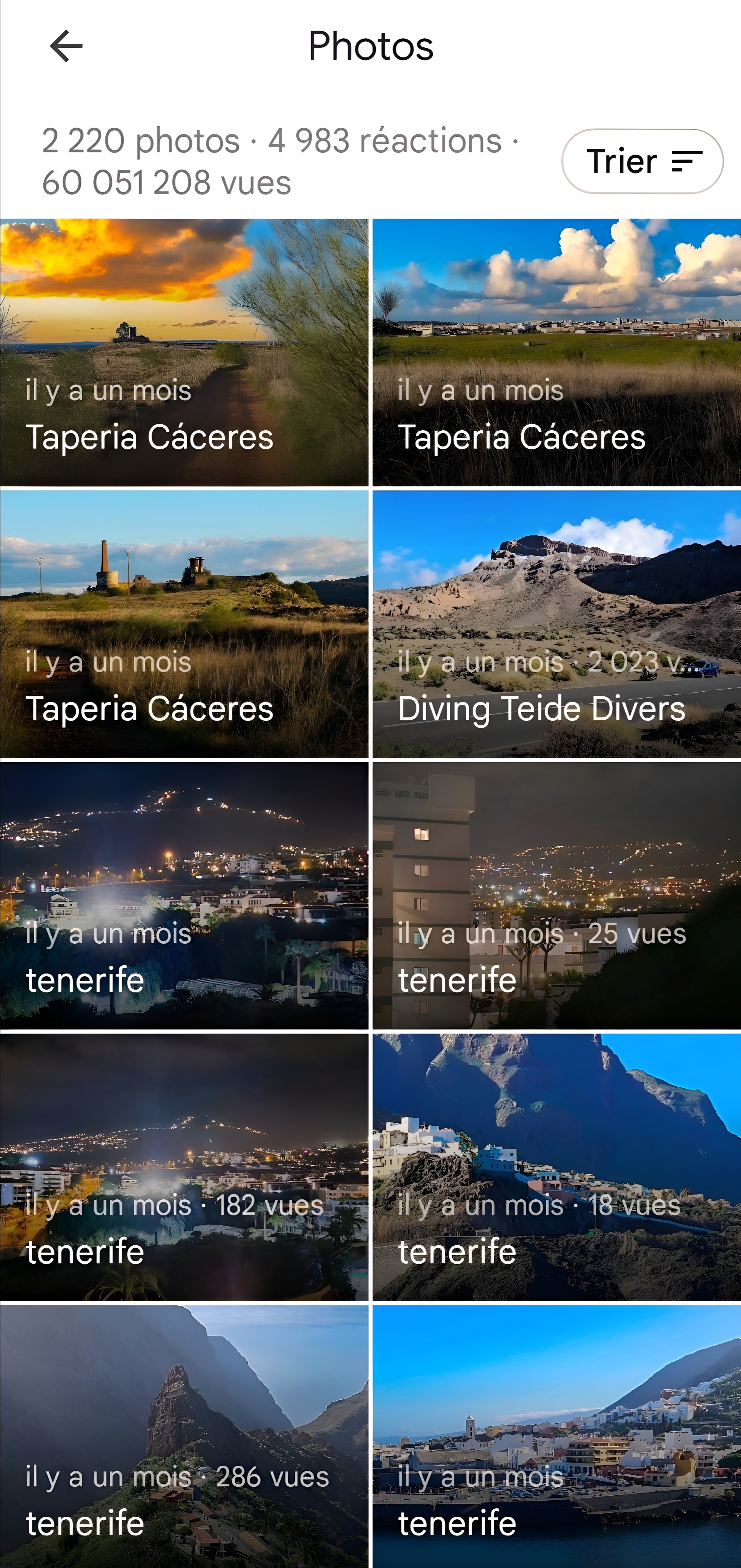 60 millions de vues pour mes photos sur Google Maps ! 60 millions de vues pour mes photos sur Google Maps !