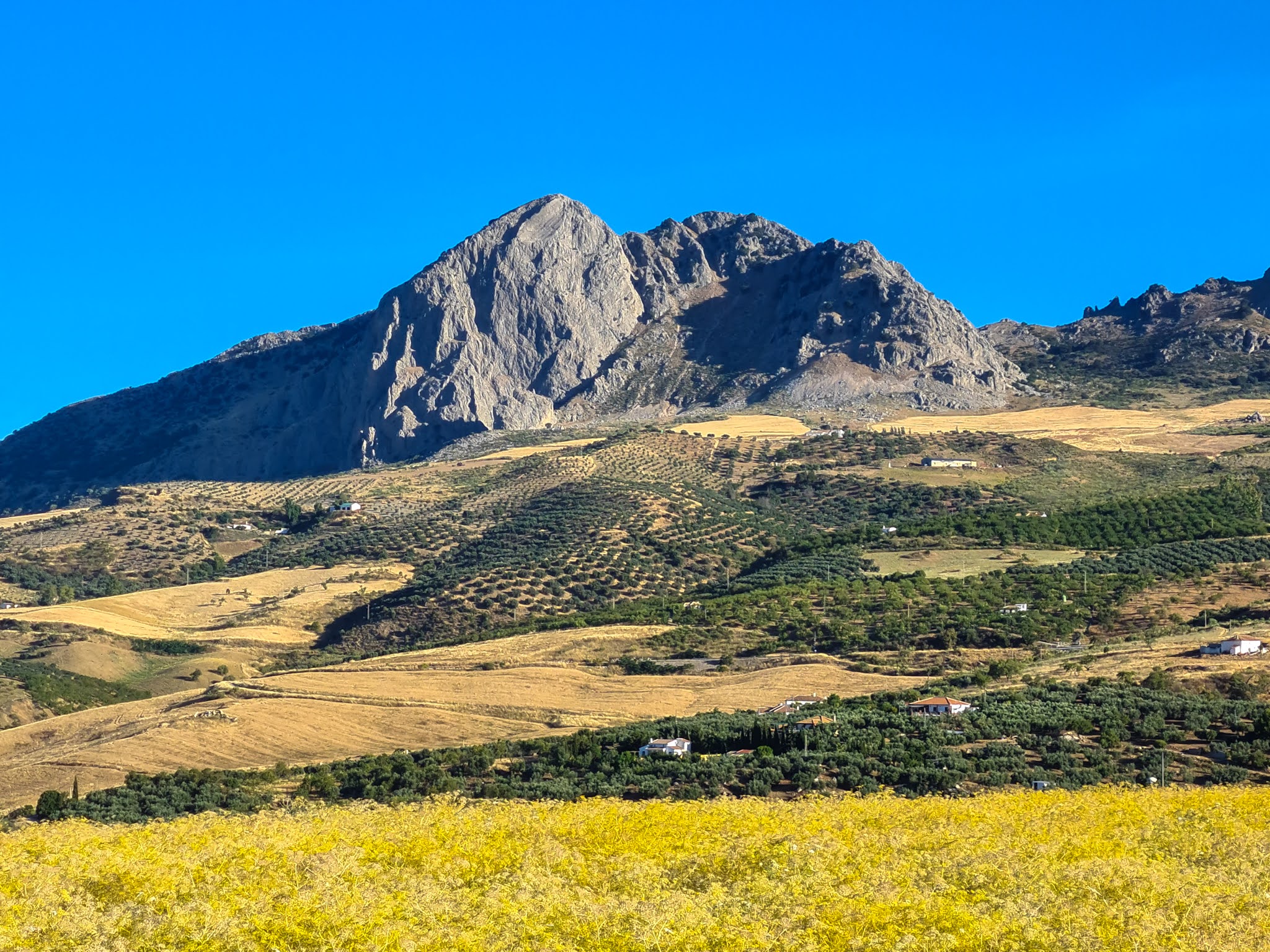 Montagnes près de Colmenar.