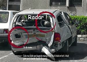 Les radars embarqués flashent désormais aussi les voitures en sens inverse