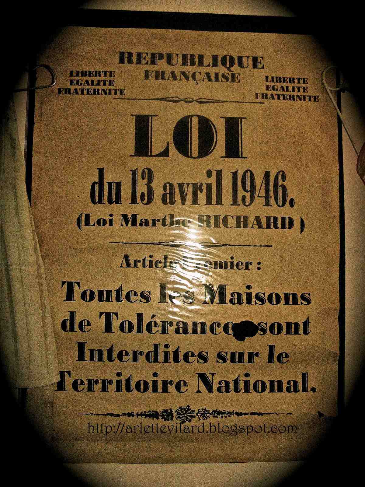 Au secours, Marthe Richard est de retour ! Au secours, Marthe Richard est de retour !