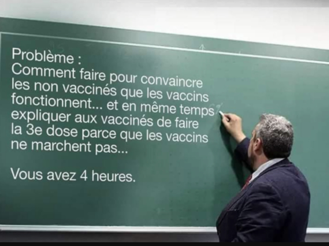 Facile : il suffit de partir du principe que les gens sont cons... Ce dont Macron ne se prive pas.