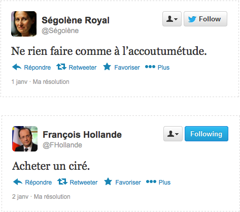 Les bonnes résolutions pour 2014