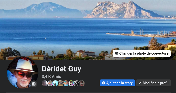 Nombre d'amis sur ma page principale Facebook (nombre d'abonnés 1439)