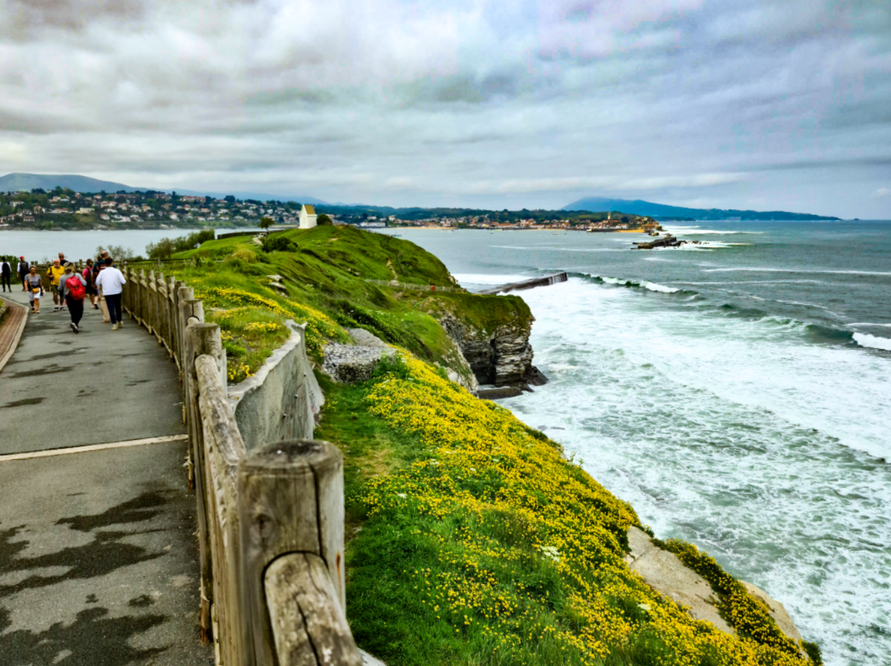 Arrivée dans la baie de Saint Jean de Luz