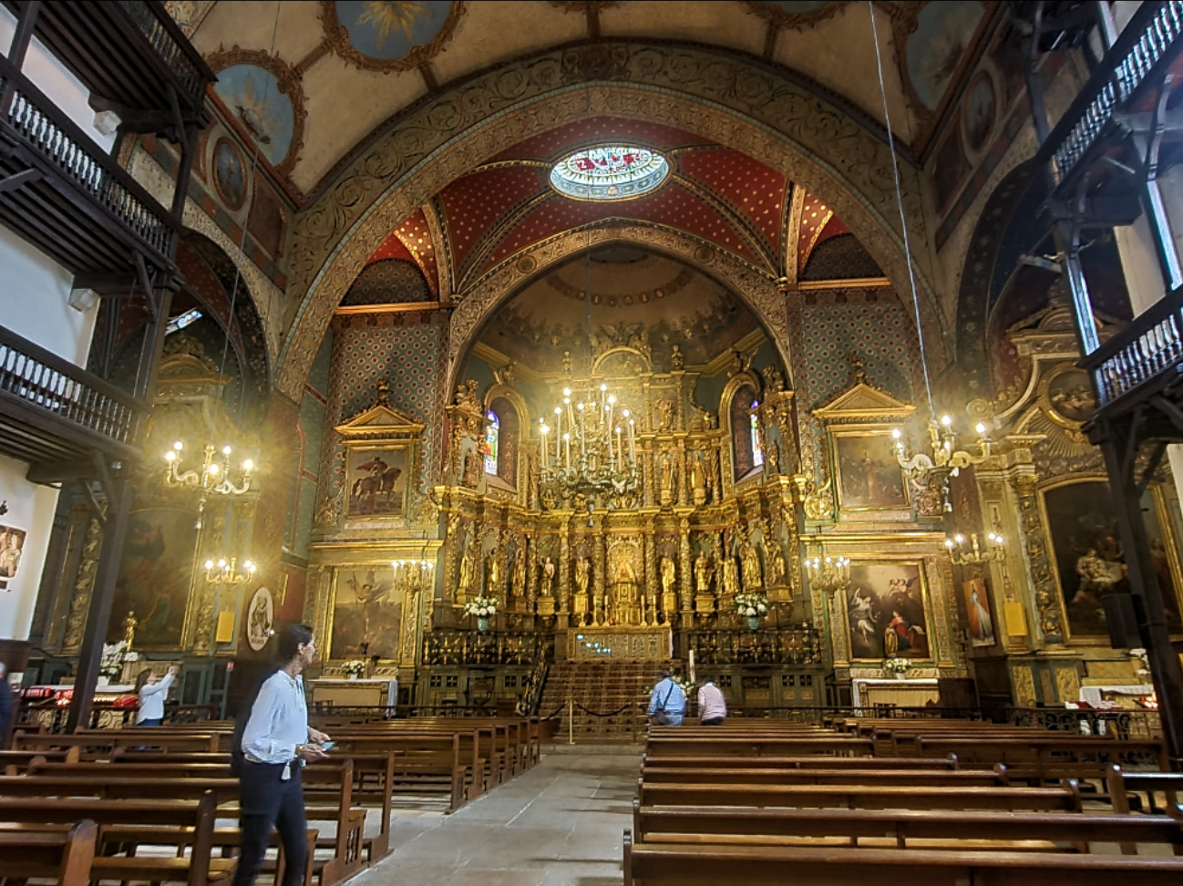 La cathédrale de Saint Jean de Luz