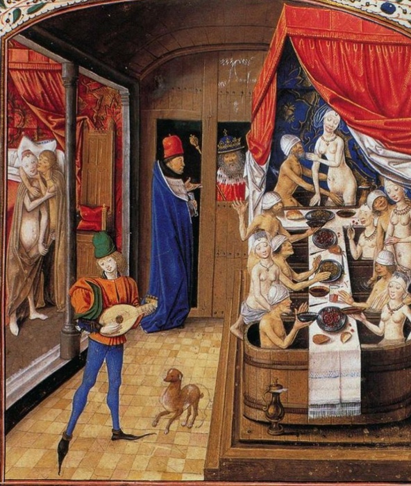 Contrairement aux idées reçues, l'hygiène existait  au Moyen-Âge