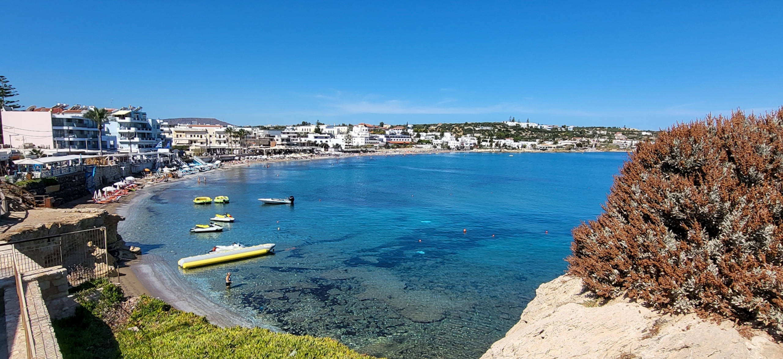 La baie de Chersonissos