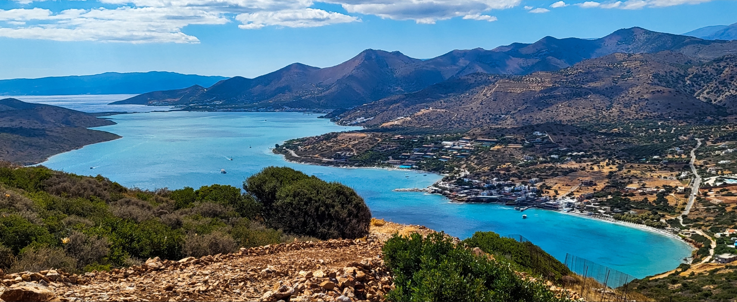 La baie d'Elounda