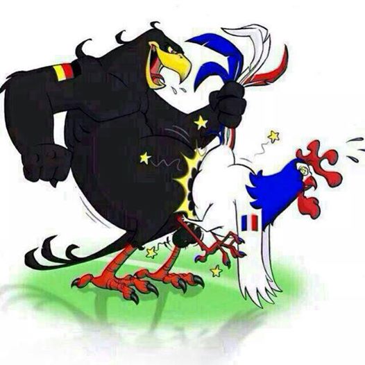 Le football est un jeu qui se joue à 11 contre 11 et au début c'est toujours l'Allemagne qui gagne !