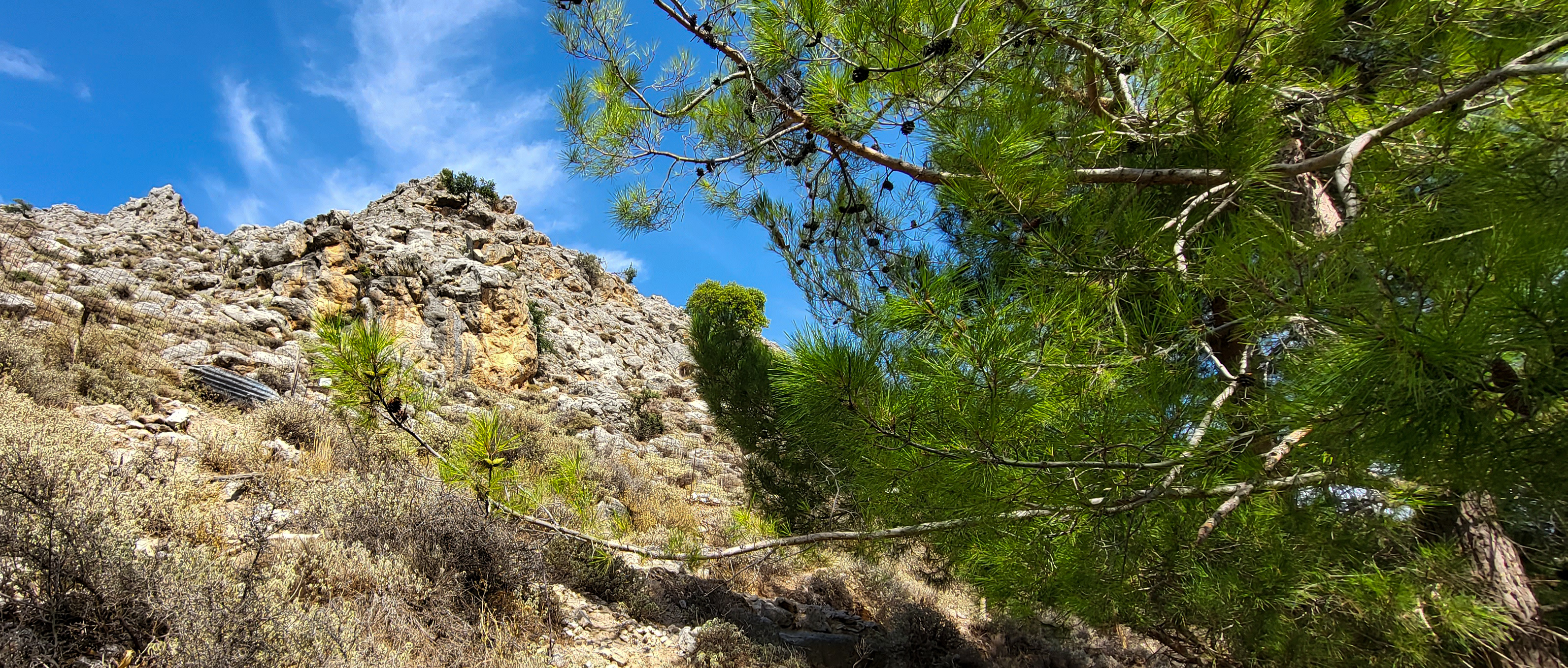 Départ balade gorge de Zaros