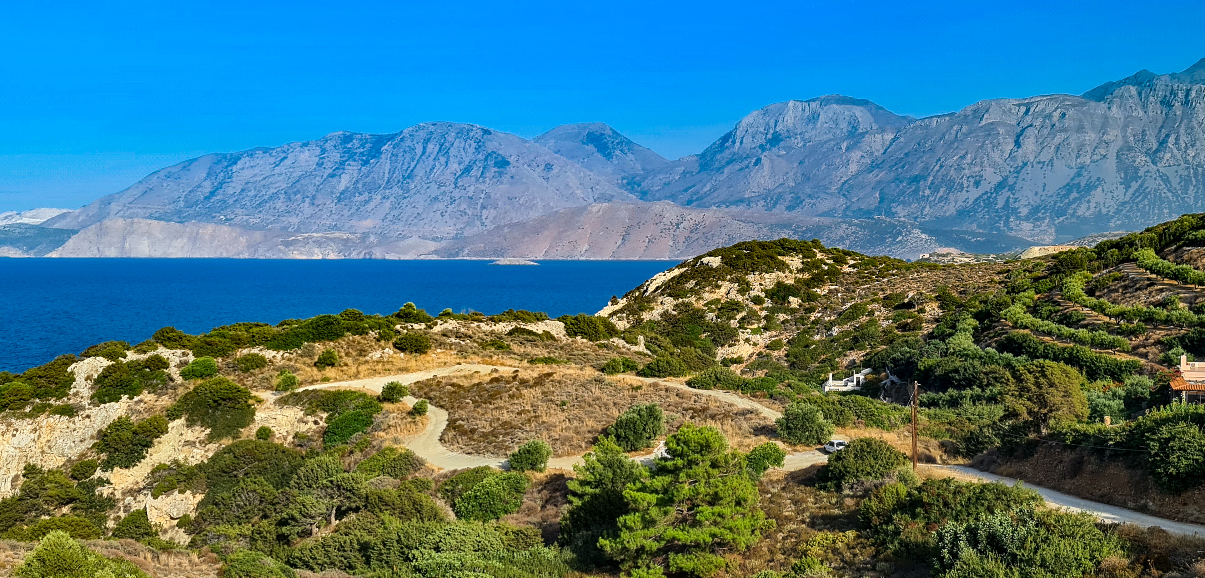 Quelque part du côté d'Agios Nikolaos, au nord est de l'île