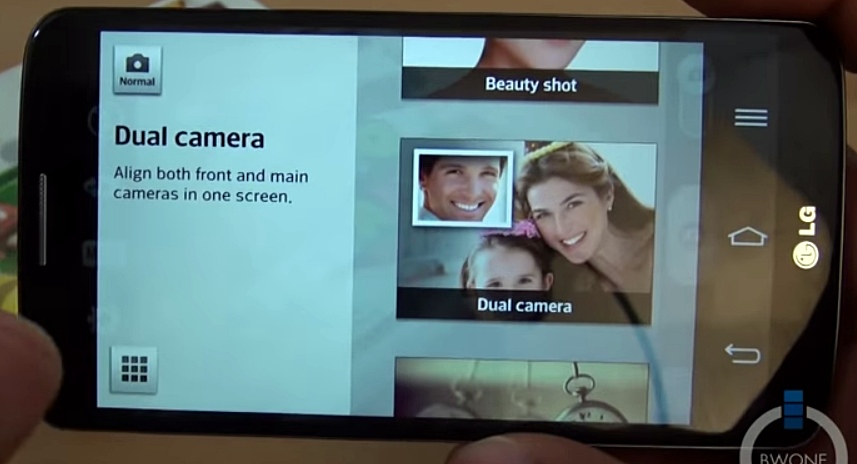 Dual camera mode