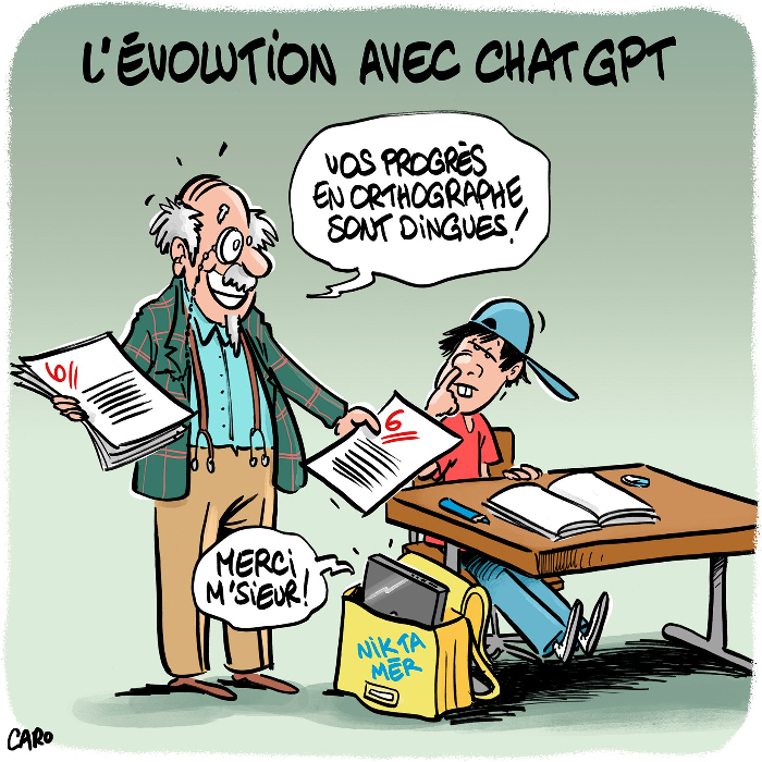 Ben oui. Chatgpt ne fait  pas de fautes  d'orthographe ! Ben oui. Chatgpt ne fait  pas de fautes  d'orthographe !