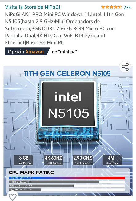 Celeron mais 2,9 GHZ quand même