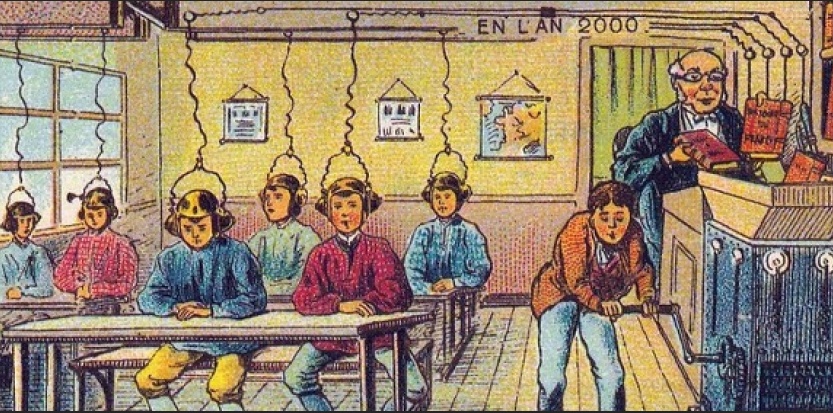 Voici comment nos ancêtres voyaient l'enseignement en l'an 2000