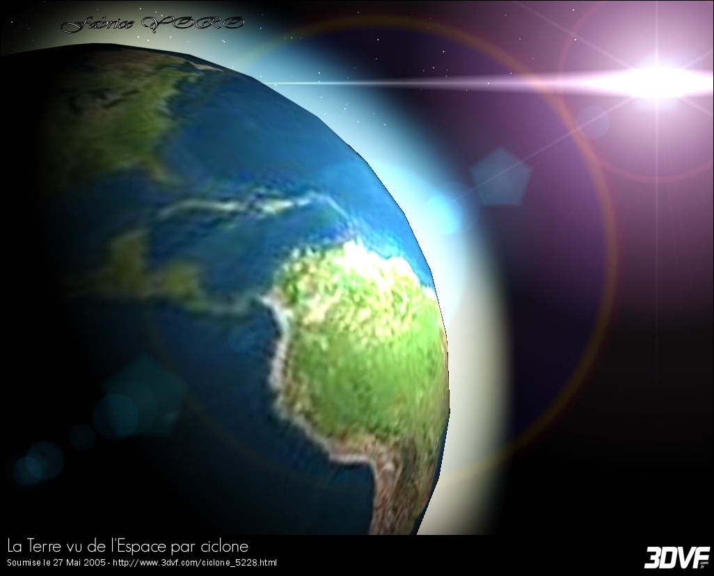 La terre, comme vous ne l'avez jamais vu !