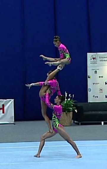 3 gymnastes russes éblouissantes