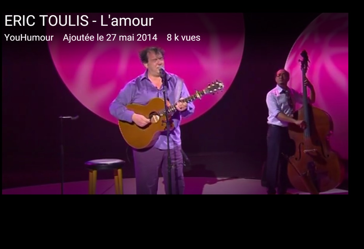 Eric Toulis : l'amour