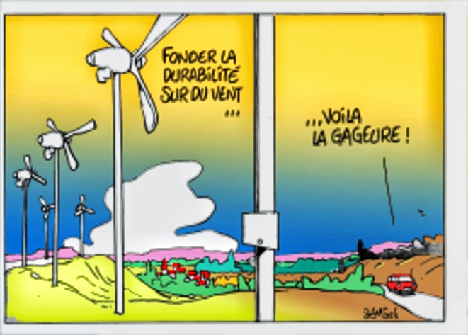 La fable de l'éolien
