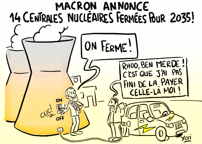 Le paradoxe français : le sort de la voiture électrique dépend fortement du sort de notre énergie nucléaire...qu'il faudra bien un jour abandonner. Le paradoxe français : le sort de la voiture électrique dépend fortement du sort de notre énergie nucléaire...qu'il faudra bien un jour abandonner.