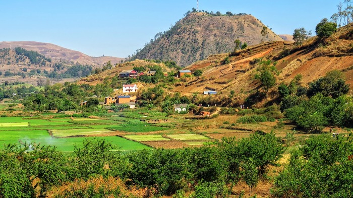 Les berges du lac Itasy.  Photo Guy Déridet Les berges du lac Itasy.  Photo Guy Déridet
