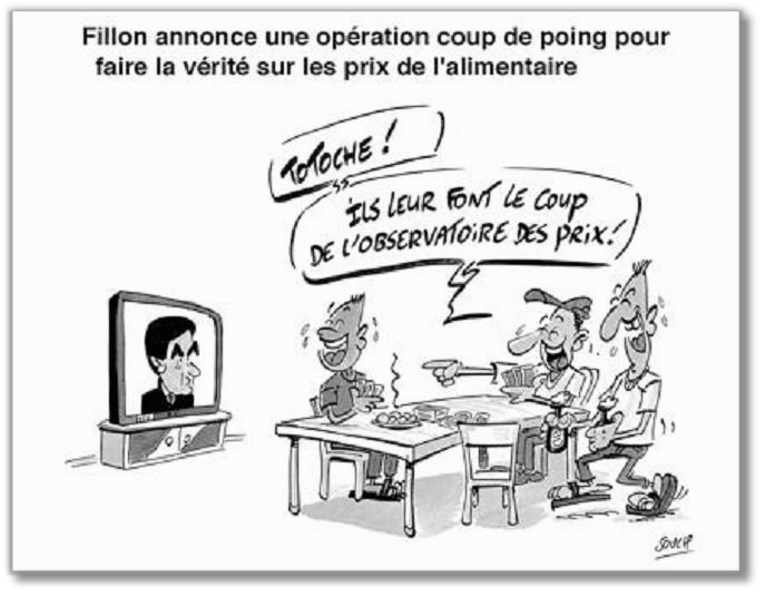 Oté Fillon ! Cochon y commande pas la corde !