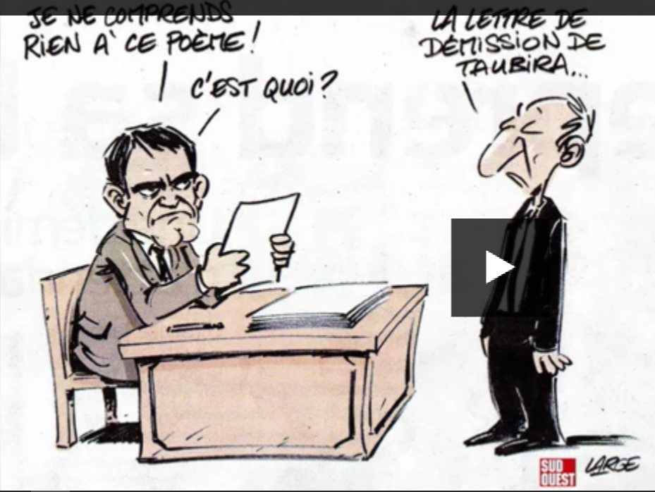 Ce dessin a beaucoup fait rire Mme Taubira