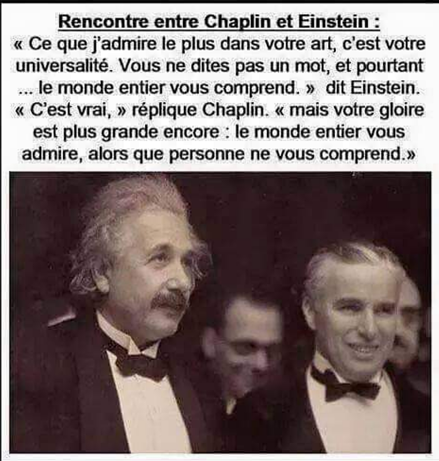 On ne saurait mieux résumer la science et la culture. Et pourquoi la première l'emporte toujours sur la seconde... On ne saurait mieux résumer la science et la culture. Et pourquoi la première l'emporte toujours sur la seconde...