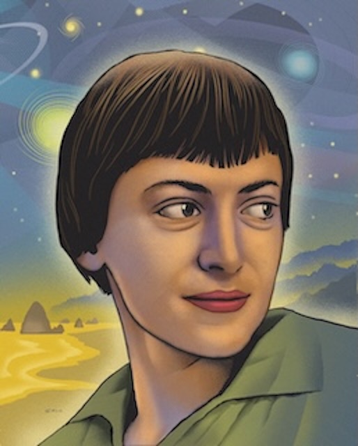 Ursula K. Le Guin vue par le NEH (National Endowment for the Humanities) 