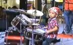 Un batteur âgé de trois ans seulement !