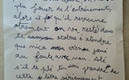 La vraie lettre des bleus La vraie lettre des bleus
