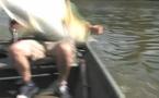 Et dire que certains ont besoin d'une canne à pêche !