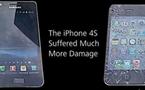 Crash test : Iphone 4S Vs Galaxy S2