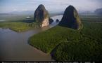 La baie de Phan Nga et l'île de Koh Panyi