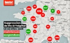 En dépit de la gravité de la situation sanitaire, le gouvernement continue à supprimer des lits dans les hôpitaux