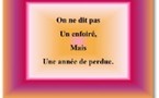 On ne dit pas ...