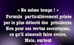 En même temps !