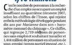 Les vrais chiffres du chômage