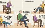Plus de 60 ans  : ces exercices sur chaise surpassent la marche !
