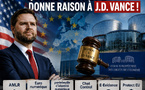 Quand l'Europe donne raison à J.D. Vance !