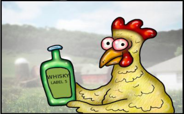 Recette du poulet au whisky