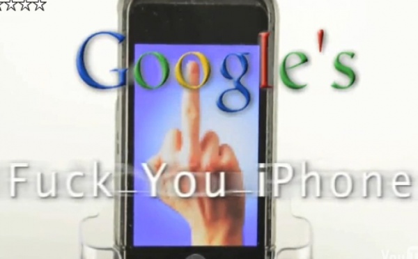 Google Nexus One : The Fuck You Iphone !