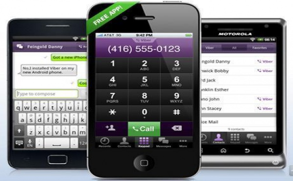 La gratuité des communications téléphoniques entre ordiphones arrive avec Viber !