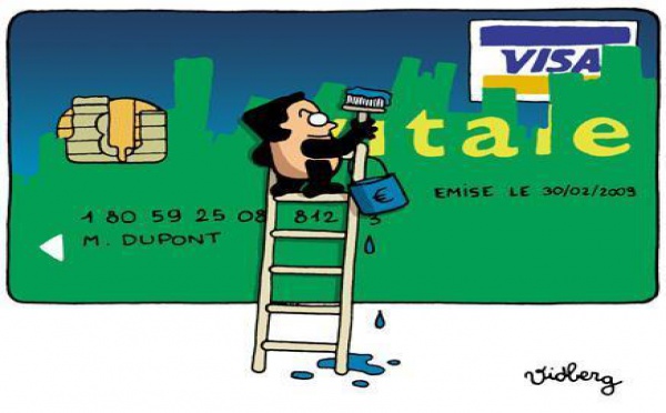 Carte bleue contre carte verte !