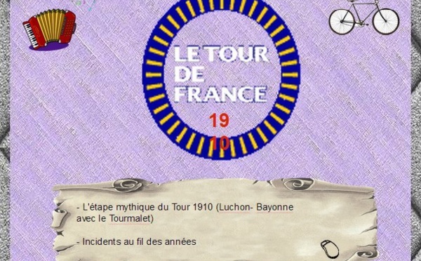 Le tour de France 1910
